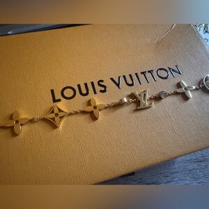 Louis Vuitton Gold Charm Bracelet